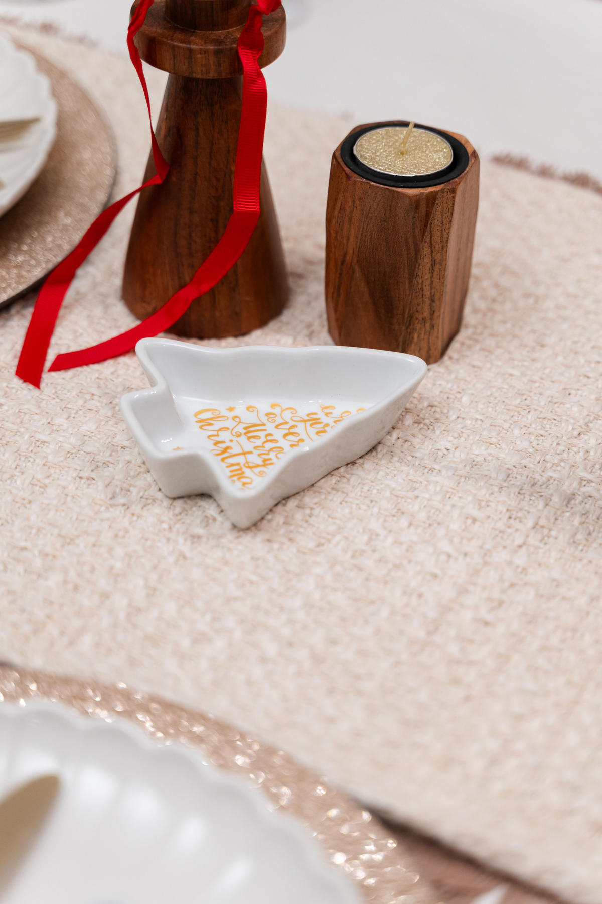 TEELICHTHALTER Akazienholz 8 cm - Braun, Holz (5.5/8.3cm) - Home Styling Collection