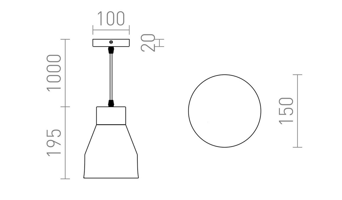 PENDELLEUCHTE FRUTTI grün Keramik 15 W - Grün, Metall (30/30/120cm) - Rendl