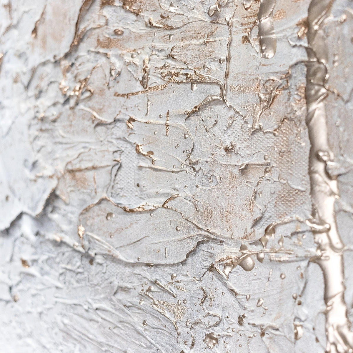 GEMÄLDE Ästhetik Schattenfugenrahmen Weiß 160x80 cm - Weiß, Holz (160/80cm) - YS-art gallery