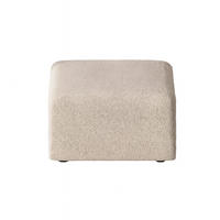 POUF Cubic Stoff Beige - Beige, Textil (71/42/71cm) - ebuy24