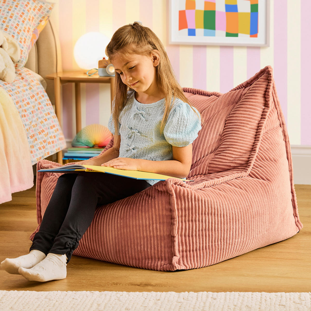 KINDERSITZSACK Sessel Alto - Pink, Textil (67/60/67cm) - icon