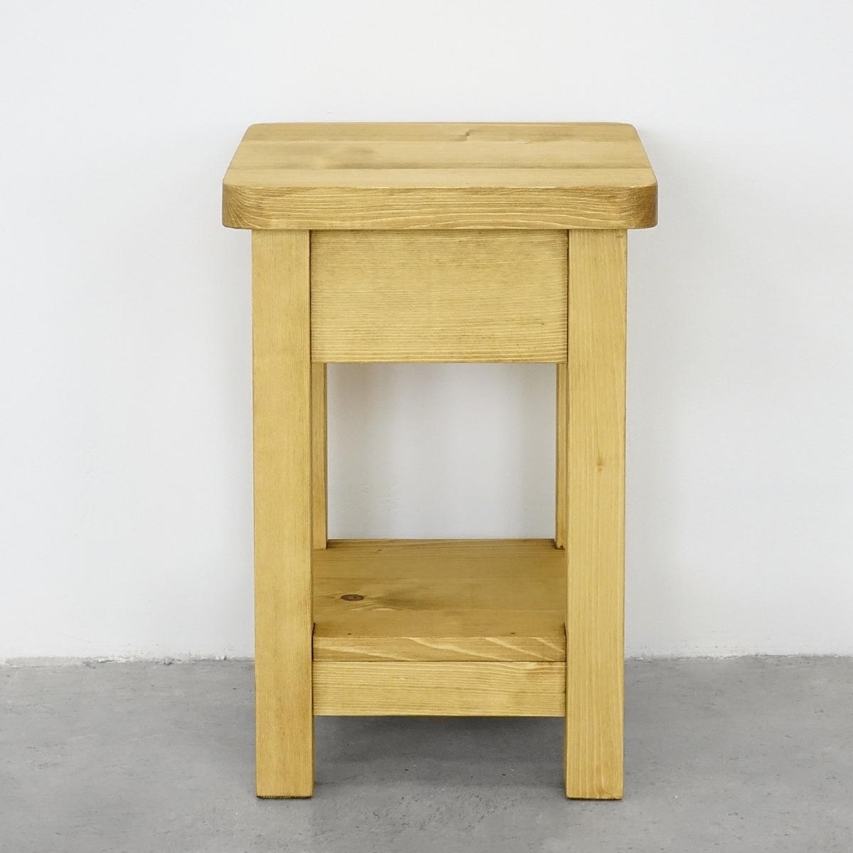 NACHTTISCH aus Massivholz MEXICANA - Honig, Holz (30/45/30cm) - Seart
