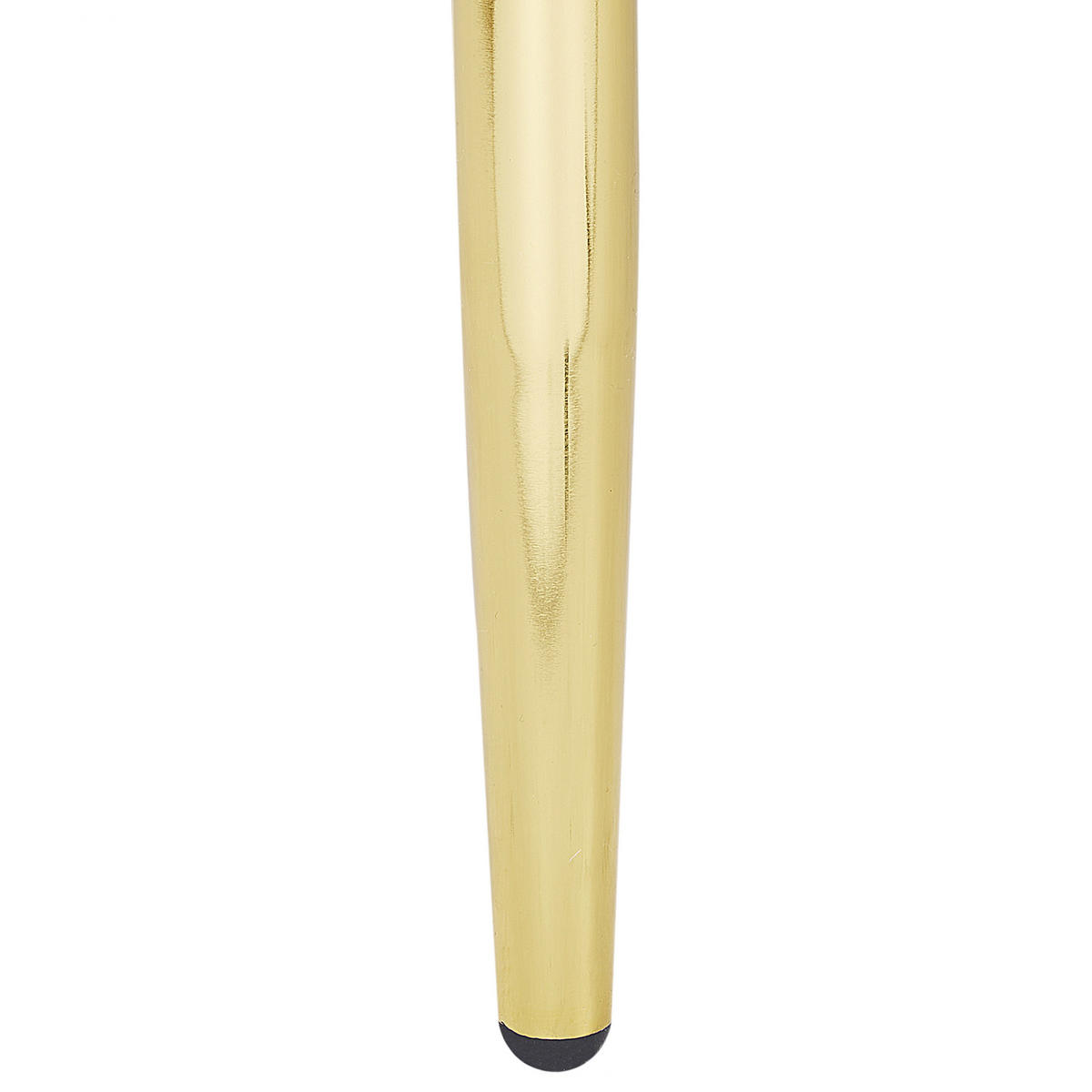 TRUHENBANK Cremeweiß Durham - Goldfarben/Creme, Textil (79/43/37cm) - Beliani