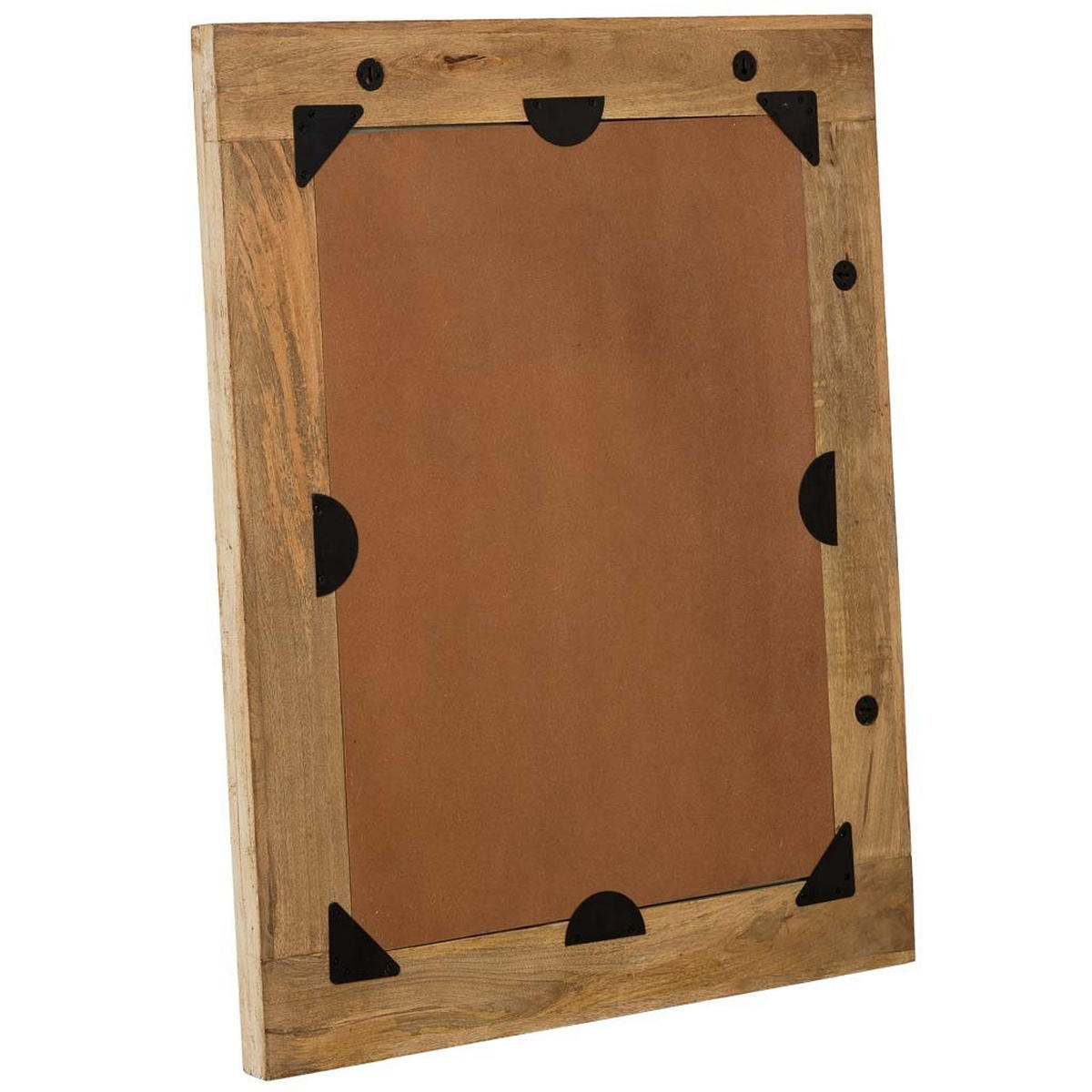 SPIEGEL aus Holz, weiß, 80x3x100cm - Beige, Holz (80/100/3cm) - Wanderlust