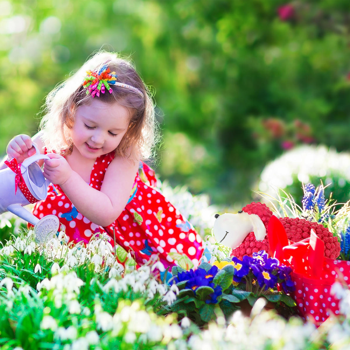 SCHAF-GARTENFIGUR - Grün, Kunststoff (21/16/12.5cm) - Relaxdays