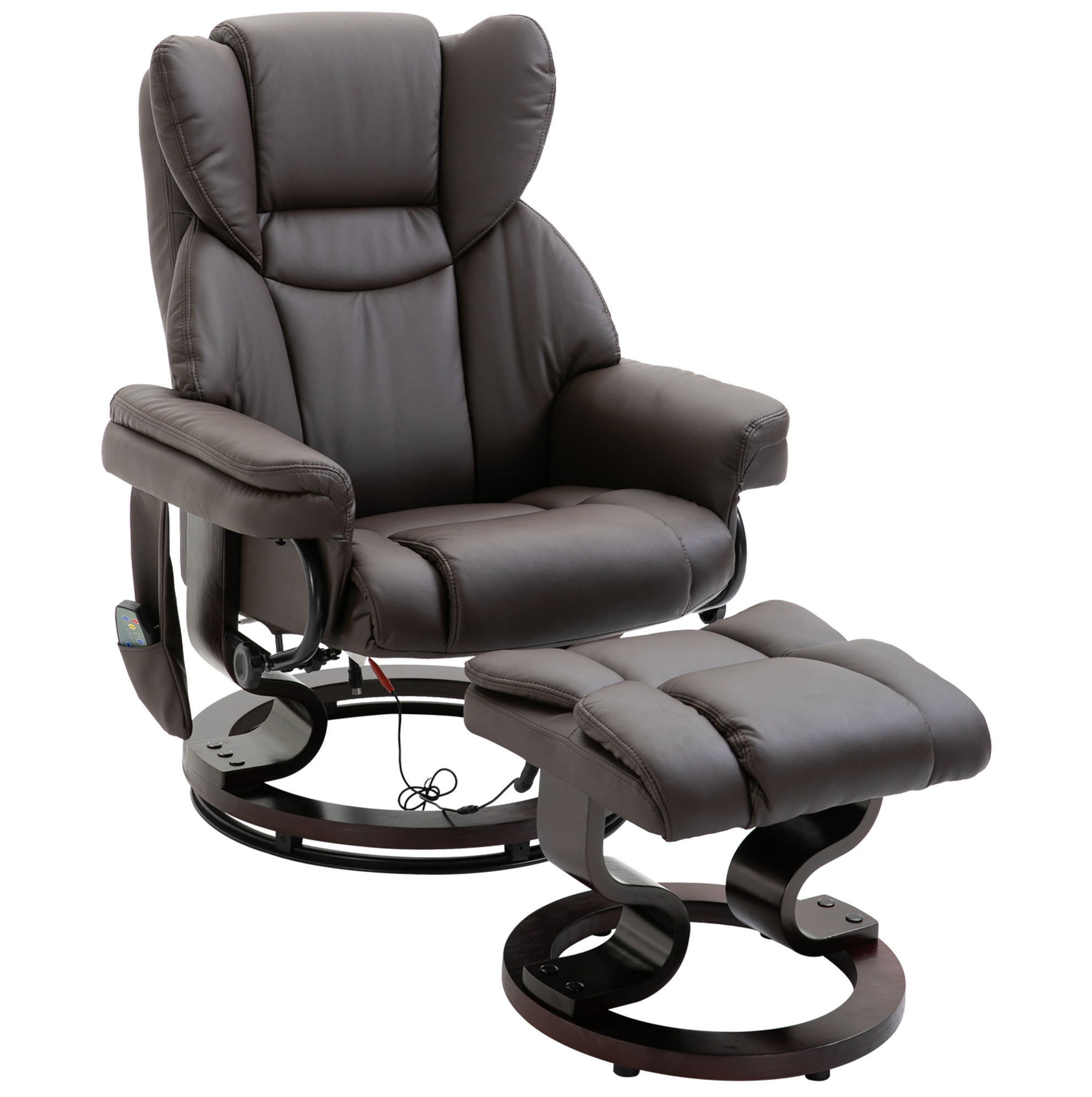 Ivmeu Massagesessel Braun 79x101x82 cm