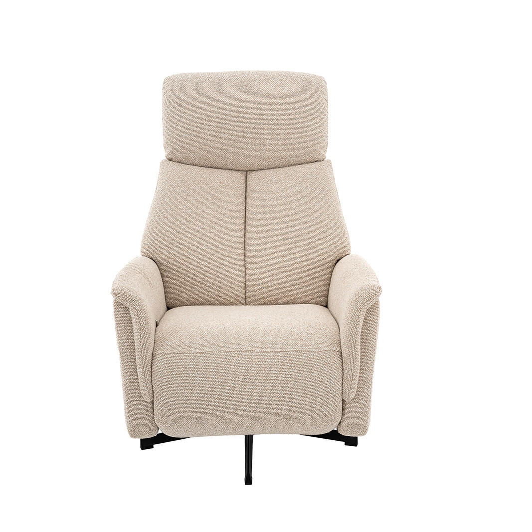 SESSEL Helsinki - Beige - 60/82/59 cm - Beige, Textil (50/82/59cm) - LABEL51