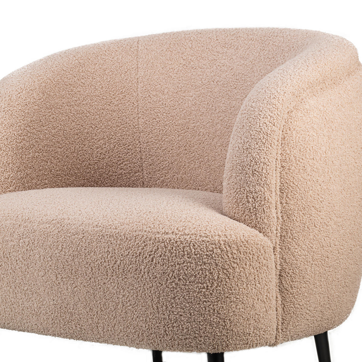 SESSEL Wolle Beige - Beige, Textil (80/80/72cm) - Nordlys