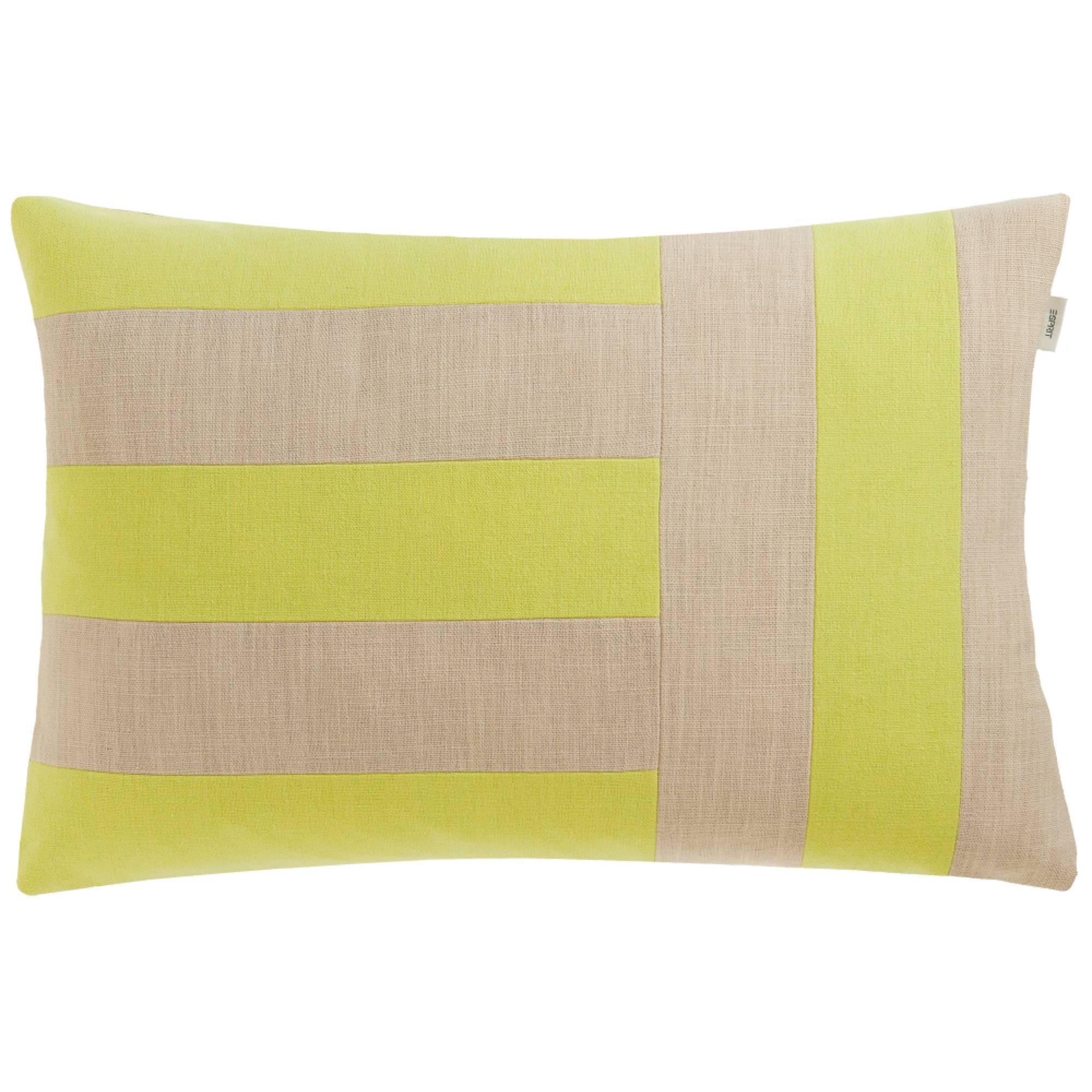 ZIERKISSENHÜLLE GRETA - Gelb, Textil (58/38cm) - Esprit