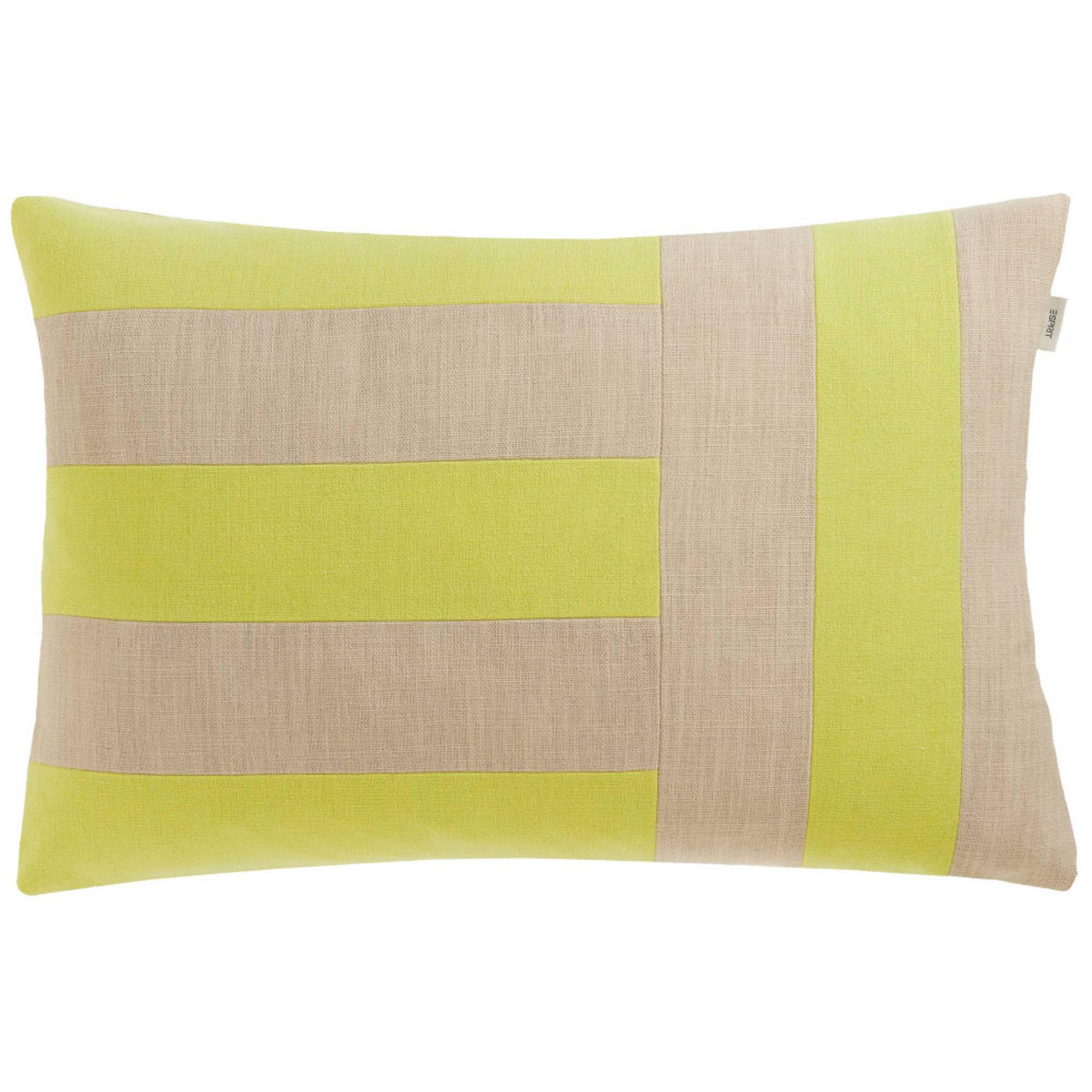 ZIERKISSENHÜLLE GRETA - Gelb, Textil (58/38cm) - Esprit