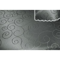 TISCHDECKE 110/110 cm Ornamente Grau - Grau, Textil (110/110cm) - TiborTex