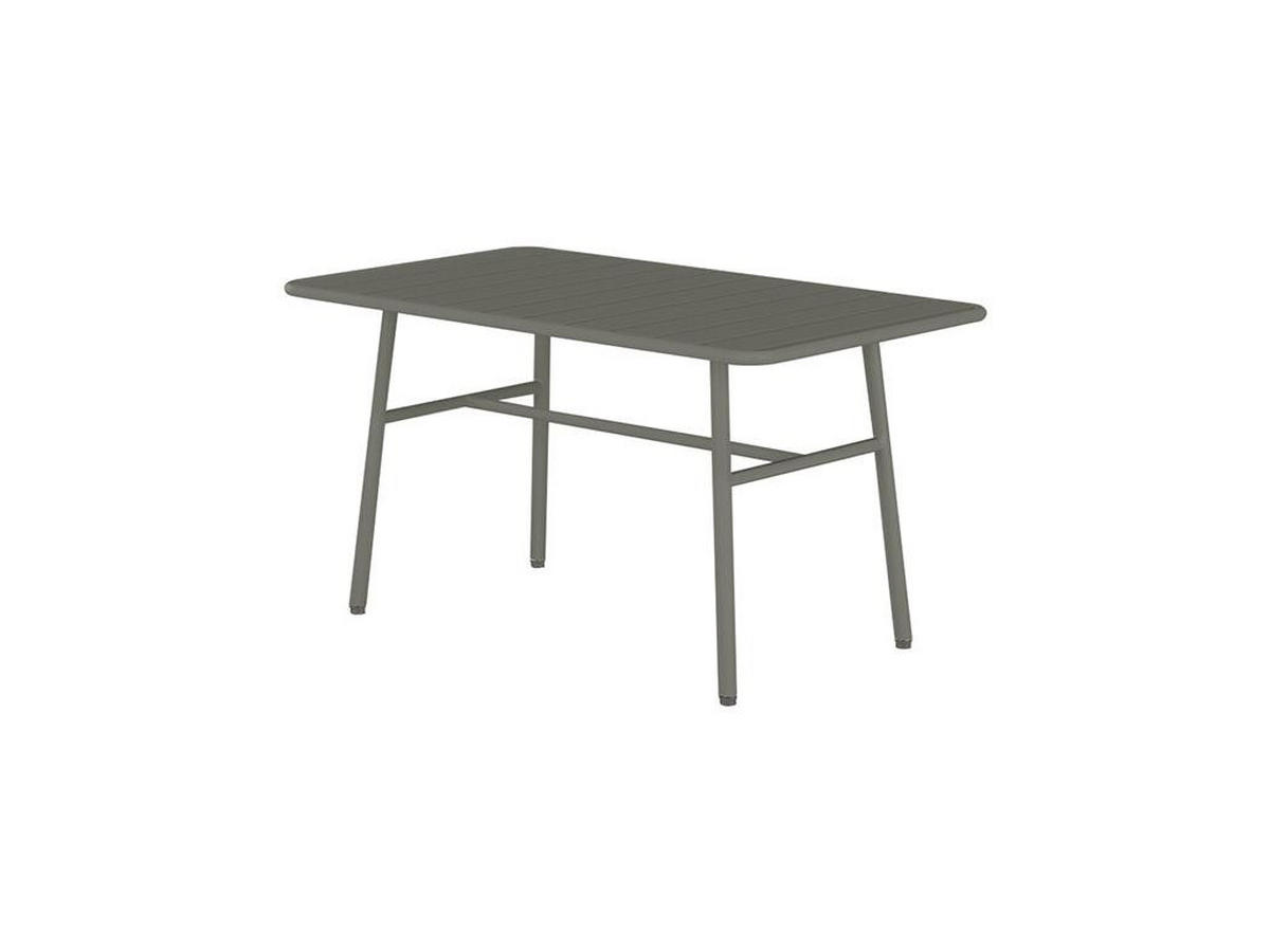 GARTENTISCH - Metall - Anthrazitgrau - MIRMANDE von MYLIA - Anthrazit, Metall (89/50/47cm) - Vente-Unique