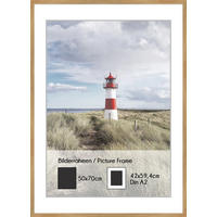 BILDERRAHMEN 50x70 cm Eiche - Beige, Holz (52/72/2cm) - artissimo