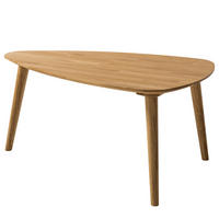 COUCHTISCH - Massivholz - Eichefarben/Braun, Eichenholz/Holz (60/90/43cm) - home24
