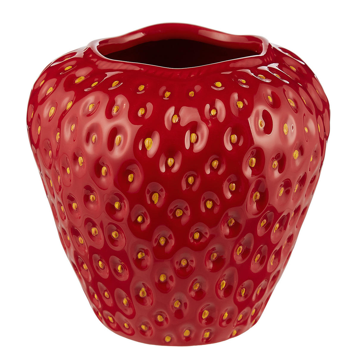 VASE Strawberry - Rot, Keramik (27cm) - Butlers