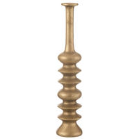 VASE NEBU - Töpferei - Gold - L - 60 cm hoch - Goldfarben, Keramik (60cm) - J-Line