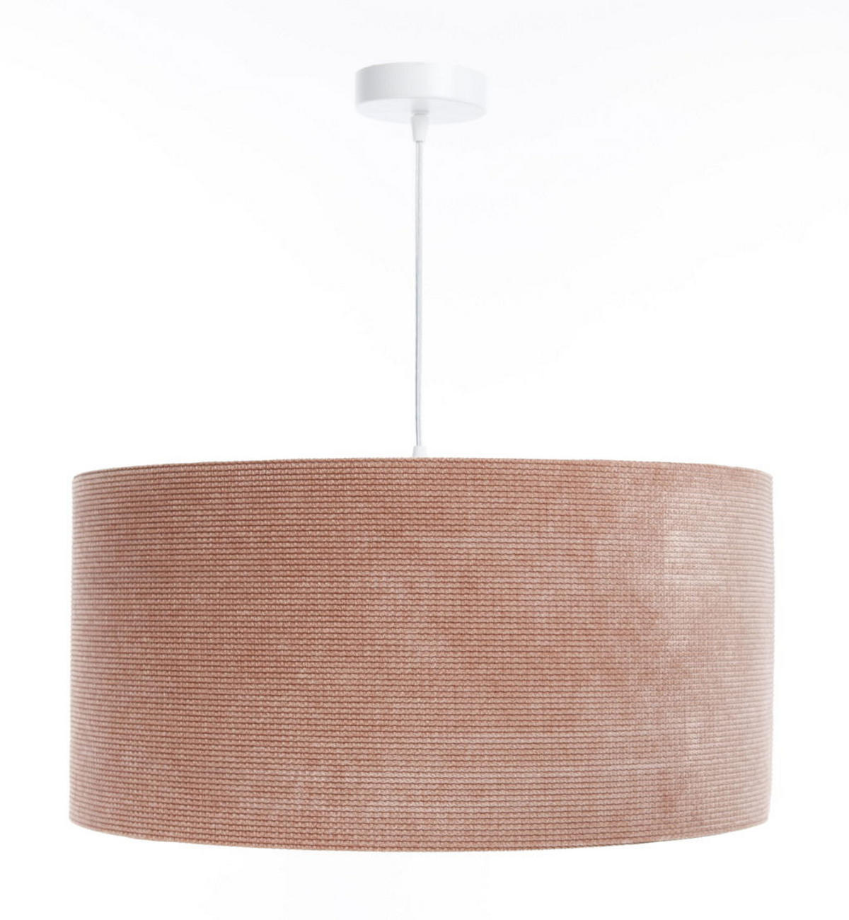HÄNGELEUCHTE Rosa 40/20 cm - Pink/Weiß, Kunststoff (40/0.4/20cm) - ONZENO