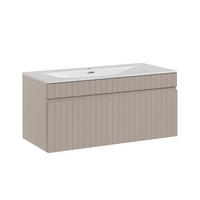 WASCHTISCH 100cm Zelie Kaschmir - Beige, Holzwerkstoff (100/46/46cm) - Petits-meubles