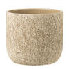 BLUMENTOPF RAU - Töpferei - Beige - L - Ø 22 cm - Beige, Keramik (22/20cm) - J-Line