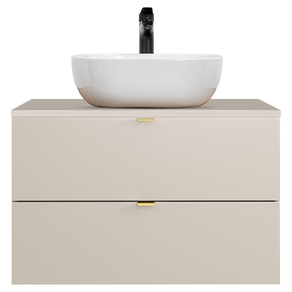 WASCHTISCH Durango-56 - Beige, Holzwerkstoff (81/66/47cm) - Lomado