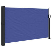 SEITENMARKISE Ausziehbar Blau 120x600 cm - Blau, Textil (600/120/600cm) - furnicato