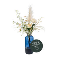 KUNSTBLUME Künstlicher XL Blumenstrauß - Tabea 100cm - Weiß, Kunststoff (100cm) - Emerald