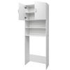 WASCHMASCHINENSCHRANK - Weiß, Holzwerkstoff (25/190/63cm) - ECD-Germany