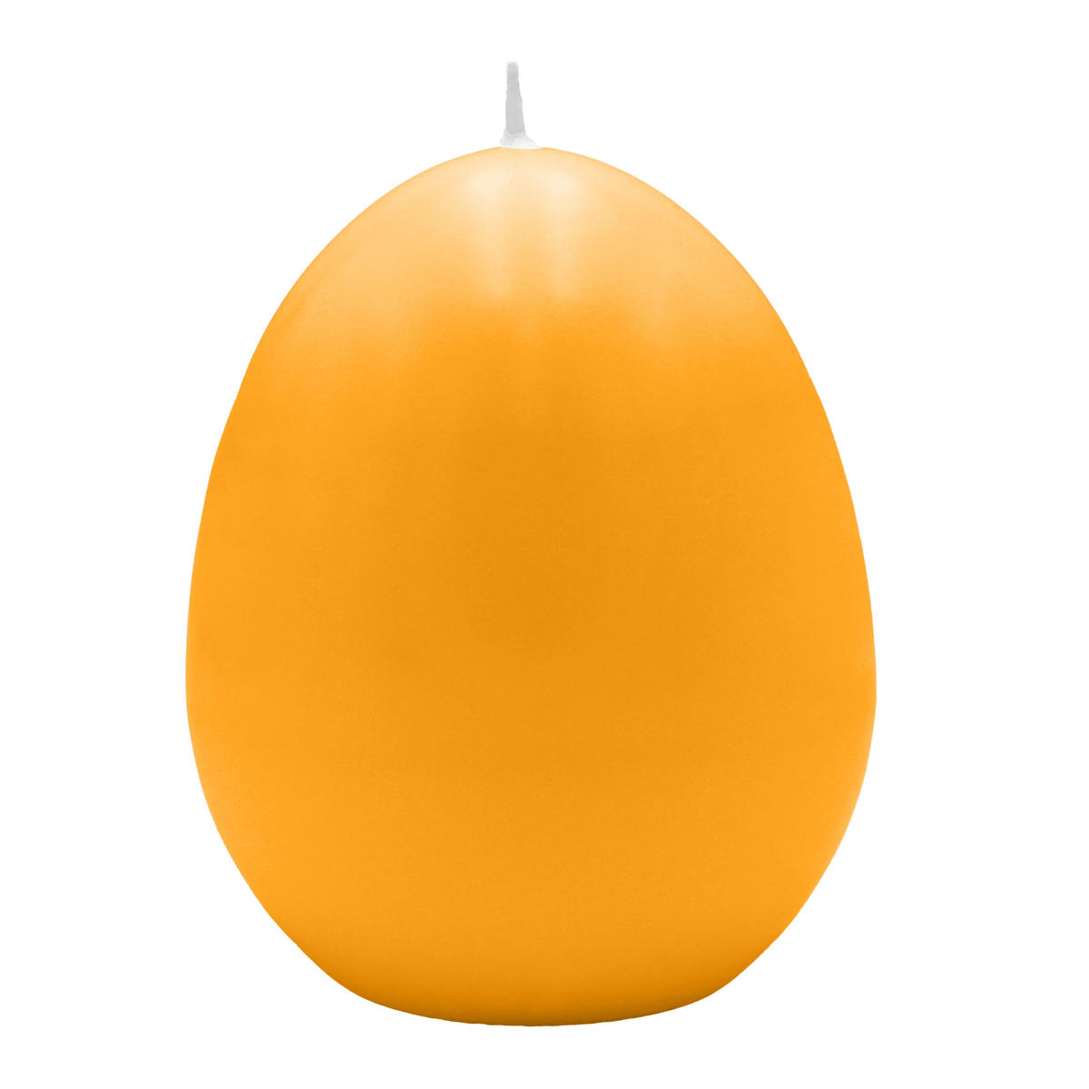 EIKERZE XXL, Straußenei Mais, 200 x Ø 140 mm, 1 Stück - Gelb, Paraffin (14/20/20cm) - Kopschitz Kerzen