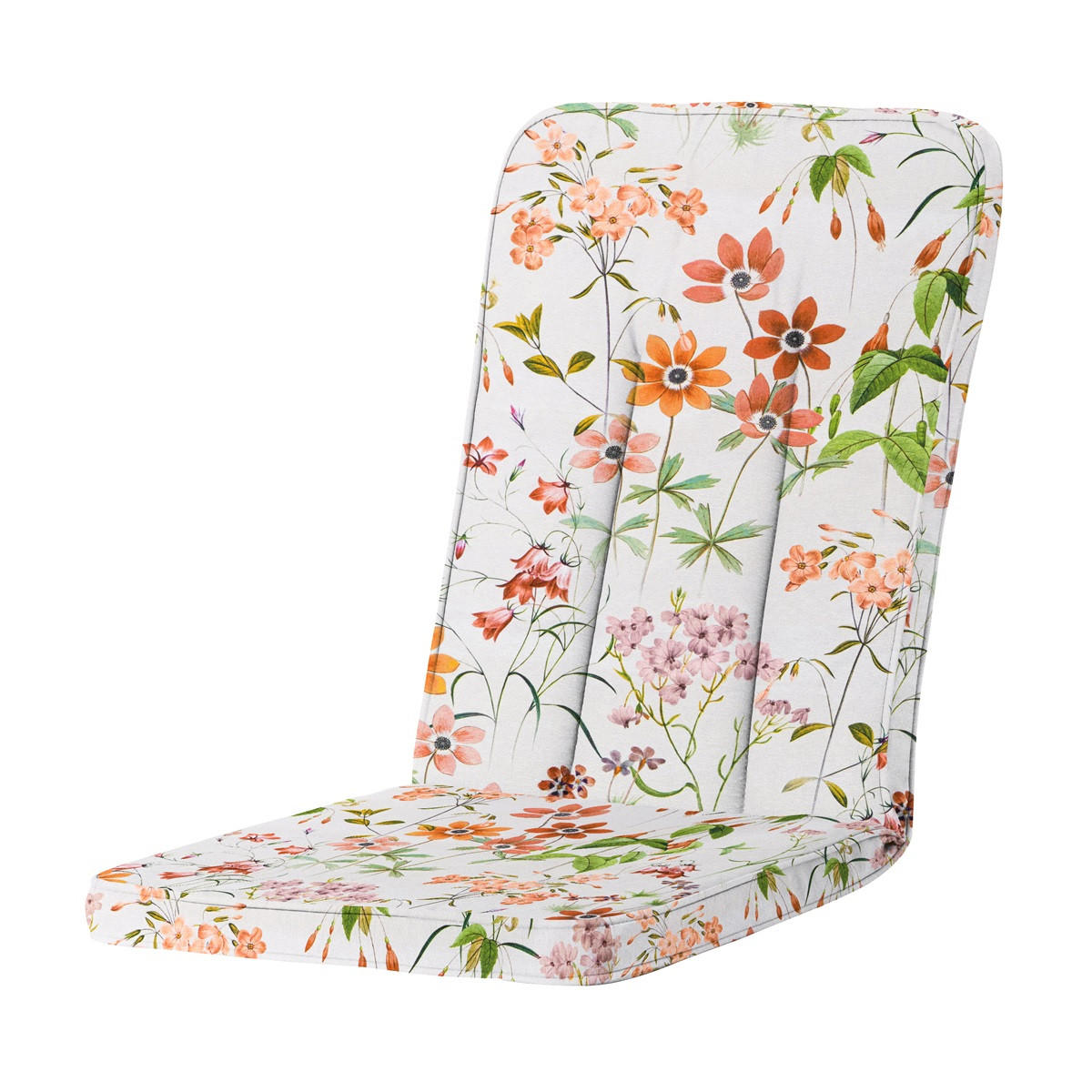 GARTENSTUHLKISSEN Milly 110/48 cm 4er-Set - Multicolor, Textil (48/5.5/110cm) - Madison