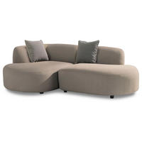GARTENSOFA SORRENTO - Beige, Kunststoff (225/73/141cm) - IDIMEX