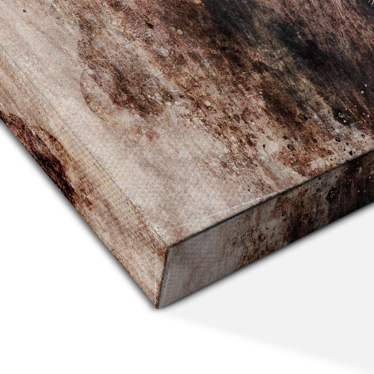 LEINWANDBILD Löwe 90x60 cm - Multicolor, Holz (90/60cm) - LUMASOUL