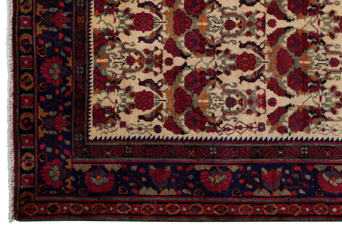 TEPPICH Afshar Beige 238/167 cm Schurwolle - Beige, Textil (167/238cm) - Looma