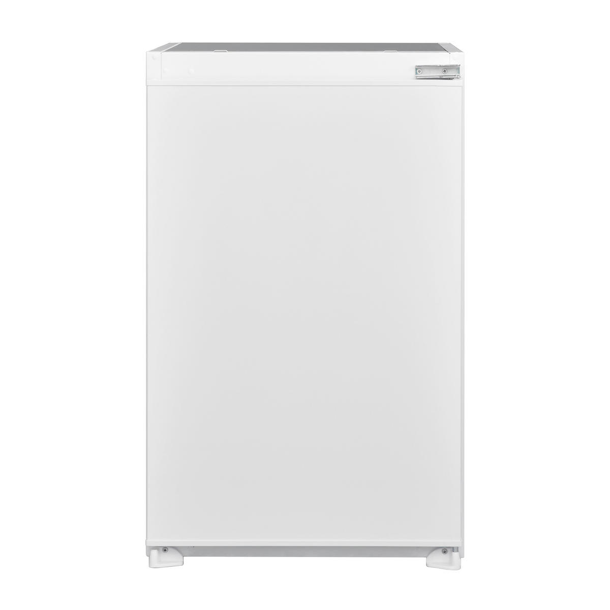 EINBAUKÜHLSCHRANK, ohne Gefrierfach, 88cm Nische, Schlepptür-Technik, 126 Liter Nutzinhalt, Temperaturregelung, weiß, EK88S134E - Weiß, Glas/Kunststoff (54/87.5/54.5cm) - Telefunken