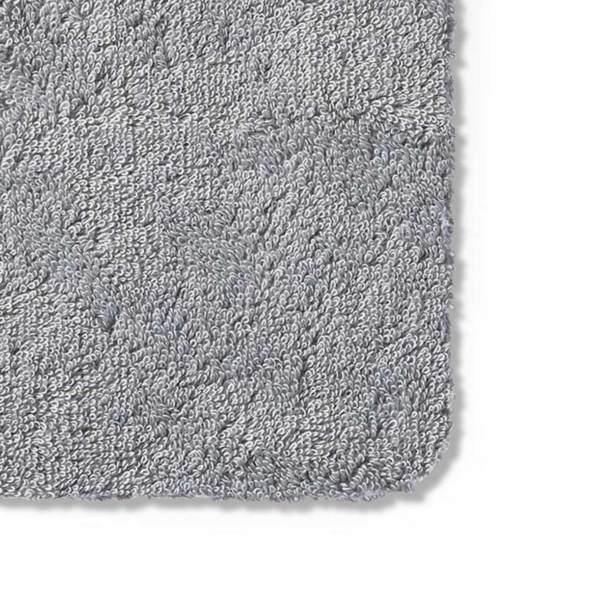 WASCHLAPPEN Unisex Doubleface Grau 3er Pack Baumwolle - Grau, Textil (22/16cm) - Joop!