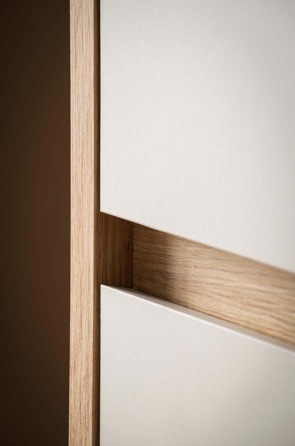 SIDEBOARD Kaschmir, Artisan Eiche 202 cm, Kommode mit Soft-Close - Kaschmir/Eiche Artisan, Holzwerkstoff/Metall (202/89/40cm) - Furn.Design