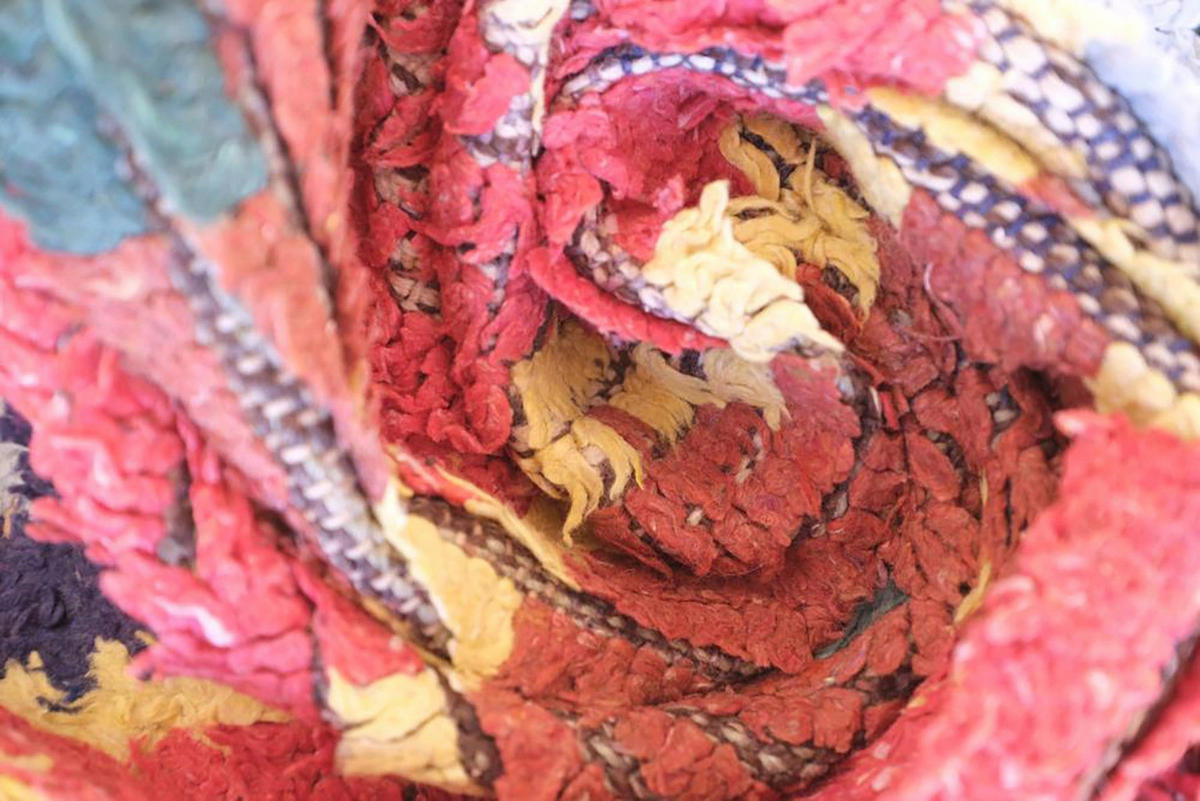 BERBERTEPPICH aus reiner Wolle 81x 352 cm - Rot, Naturmaterialien (81/352cm) - AFK Living