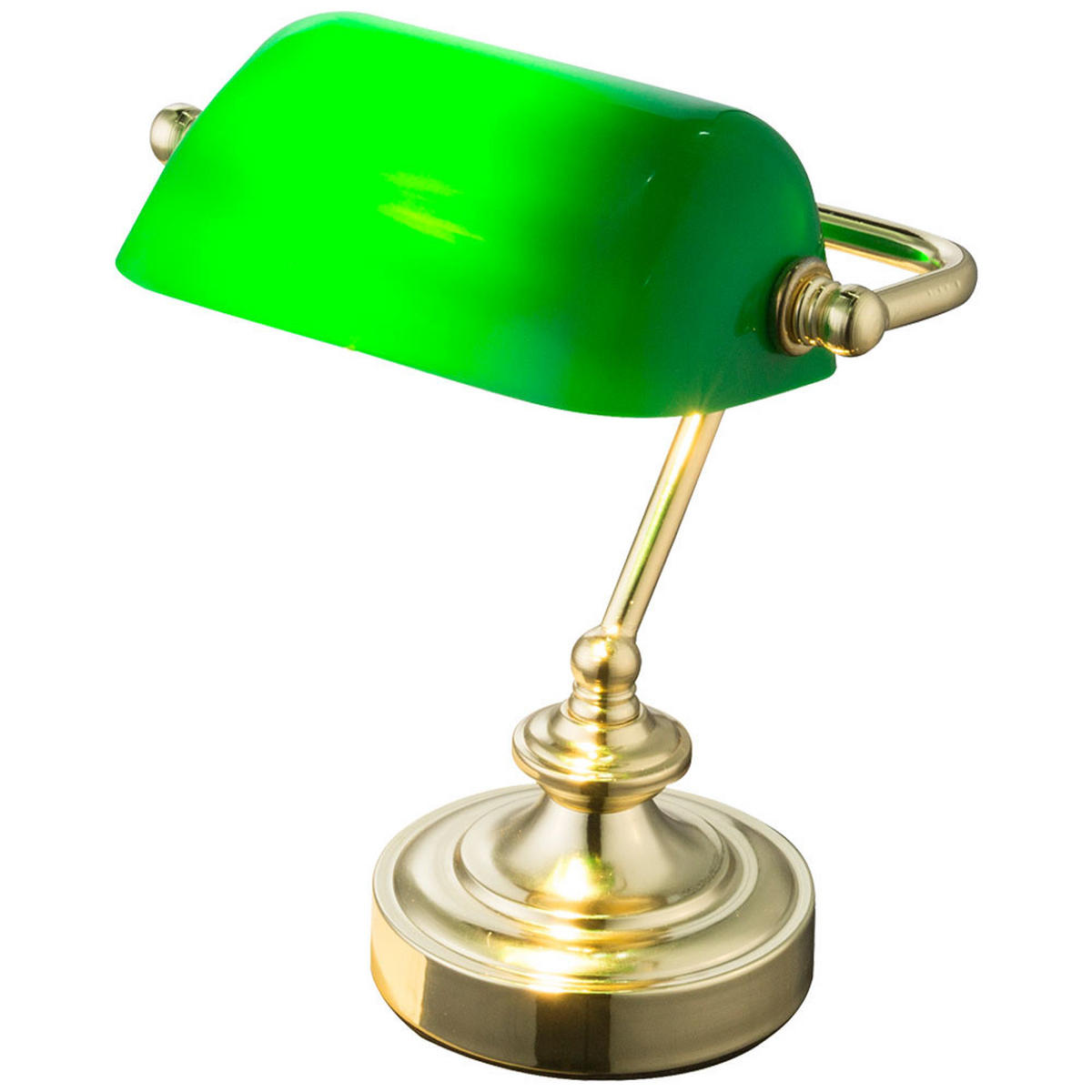 TISCHLEUCHTE Antike Grün Acryl - Grün, Metall (19/16.5/24cm) - Globo Lighting