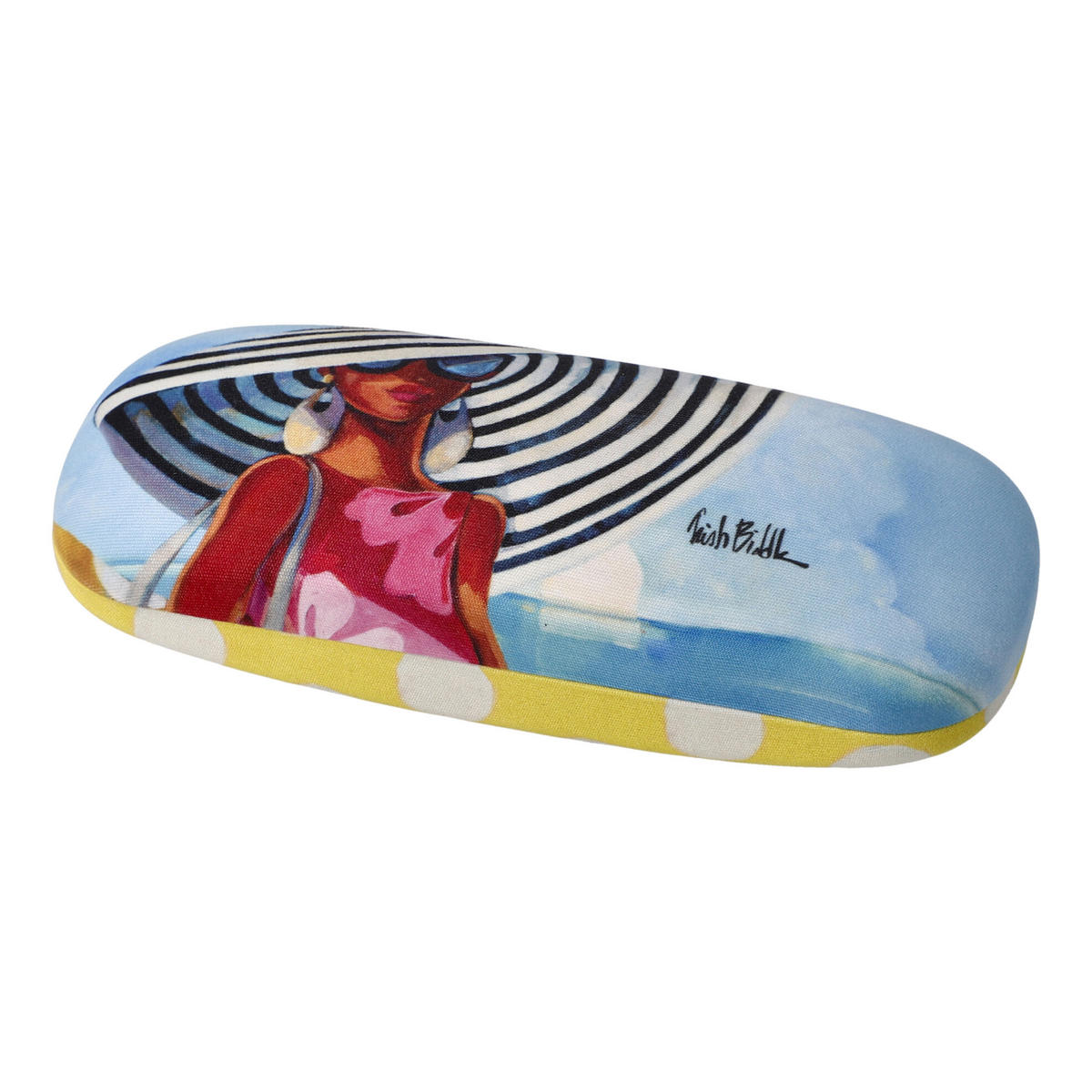 BRILLENETUI mit Tuch Trish Biddle - Summer Girl, Kunststoff, Bunt - Multicolor, Kunststoff (6/4.5/16cm) - Goebel