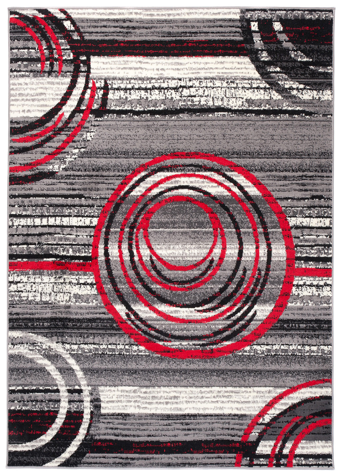 Tapiso Teppich Grau 300x400 cm