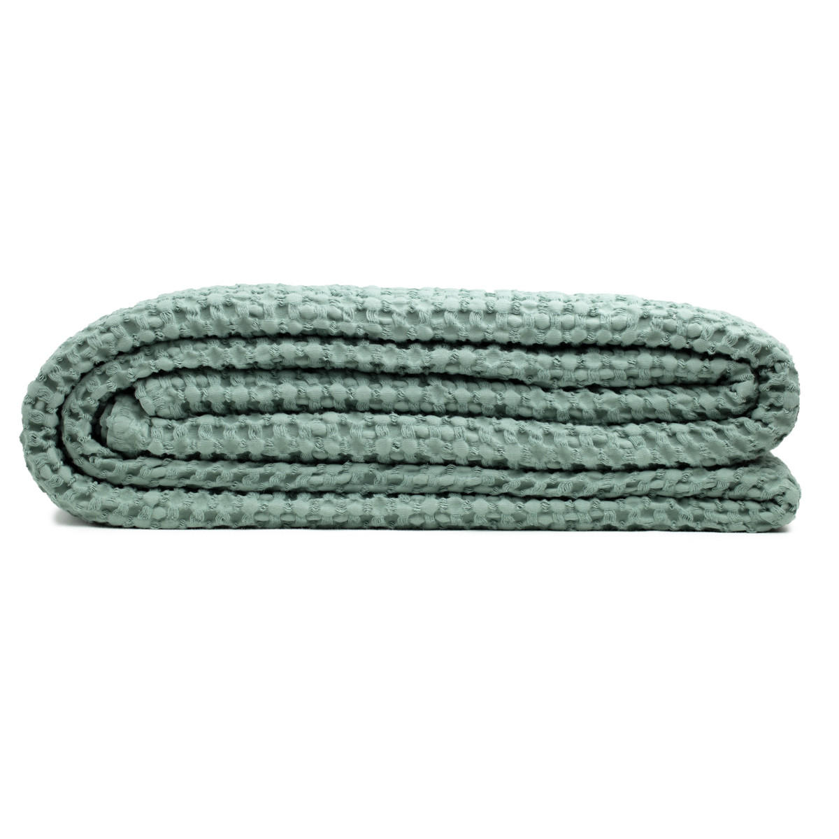 TAGESDECKE Bloom, 260x240cm, Baumwolle, Grün - Grün, Textil (260/240cm) - SOWL