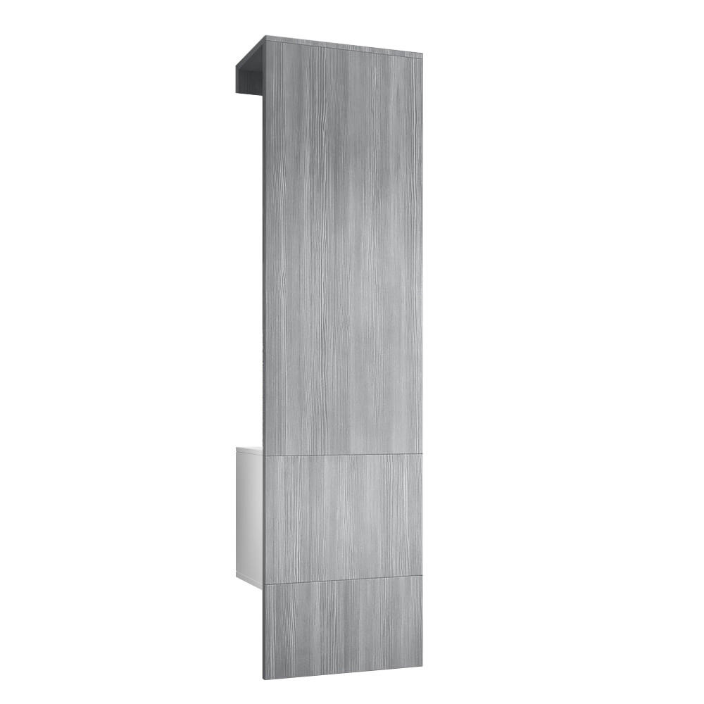 GARDEROBE Carlton Paneel in Avola-Anthrazit - Anthrazit, Holzwerkstoff (52/193/35cm) - Vladon