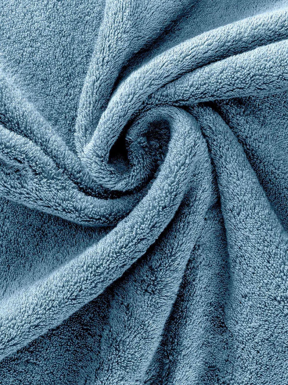 SEIFTUCH 3er Set Pura Blau - Blau, Textil (30/30cm) - Herzbach Home