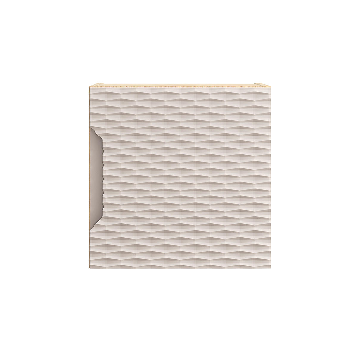 SCHRANK Elora Beige und Holz - Braun, Holzwerkstoff (35/35/17cm) - Petits-meubles