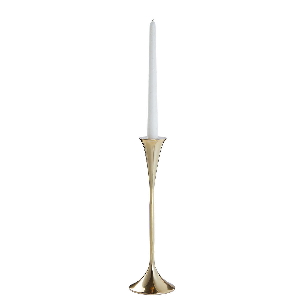 KERZENHALTER Highlight - Goldfarben, Metall (6/30/9cm) - Butlers