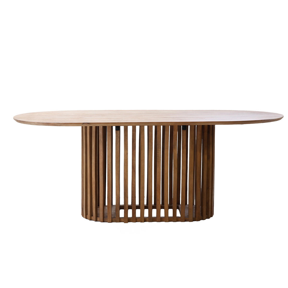 ESSTISCH aus Mangoholz 200x110x76cm, natur - Braun, Holz (200/110/76cm) - Giga Meubel