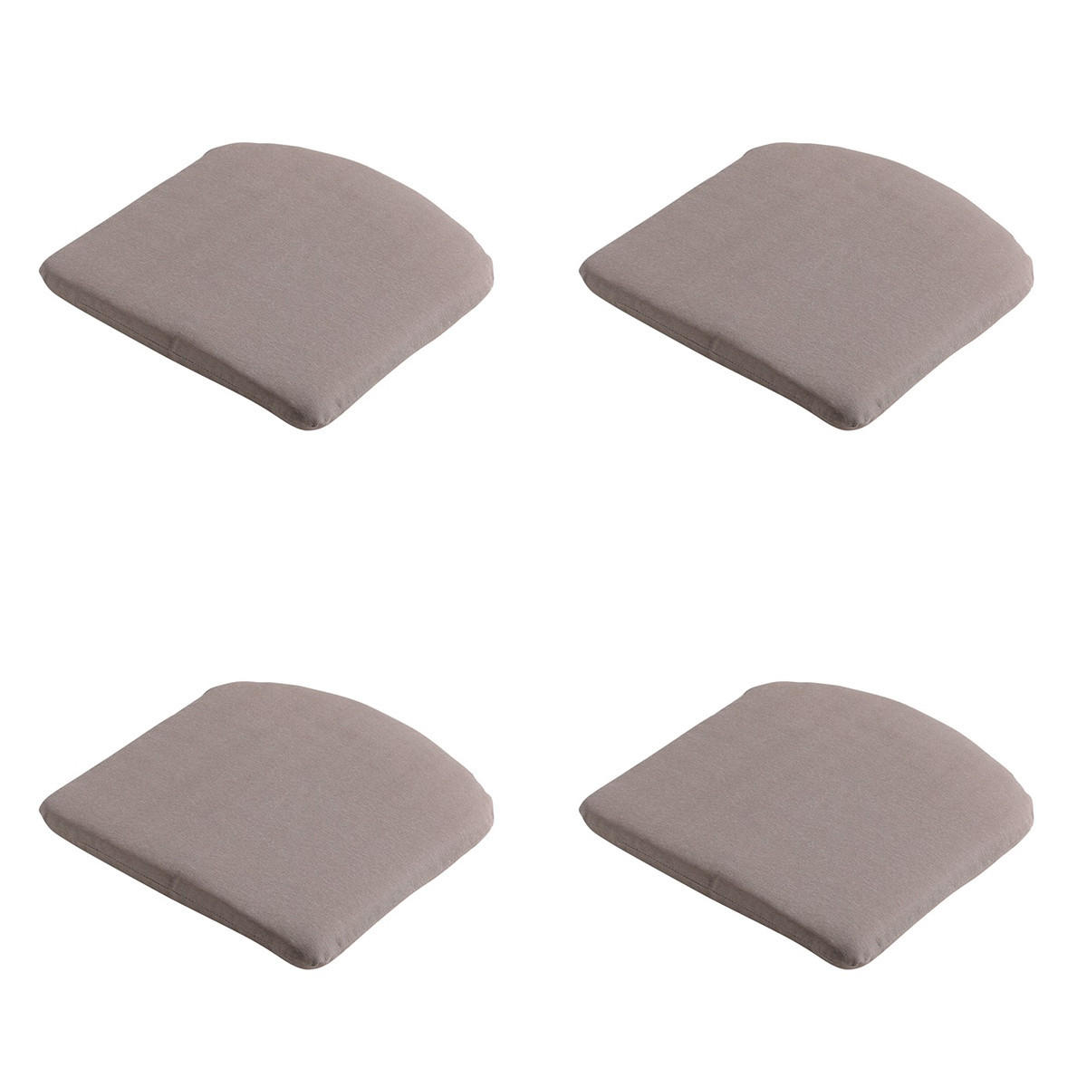 SITZKISSEN Panama 46/48 cm 4er-Set - Beige, Textil (48/4/46cm) - Madison