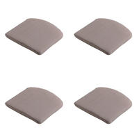SITZKISSEN Panama 46/48 cm 4er-Set - Beige, Textil (48/4/46cm) - Madison