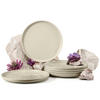 TELLER-SET VICTO 6-tlg Speiseteller - Beige, Keramik (27cm) - KONSIMO®