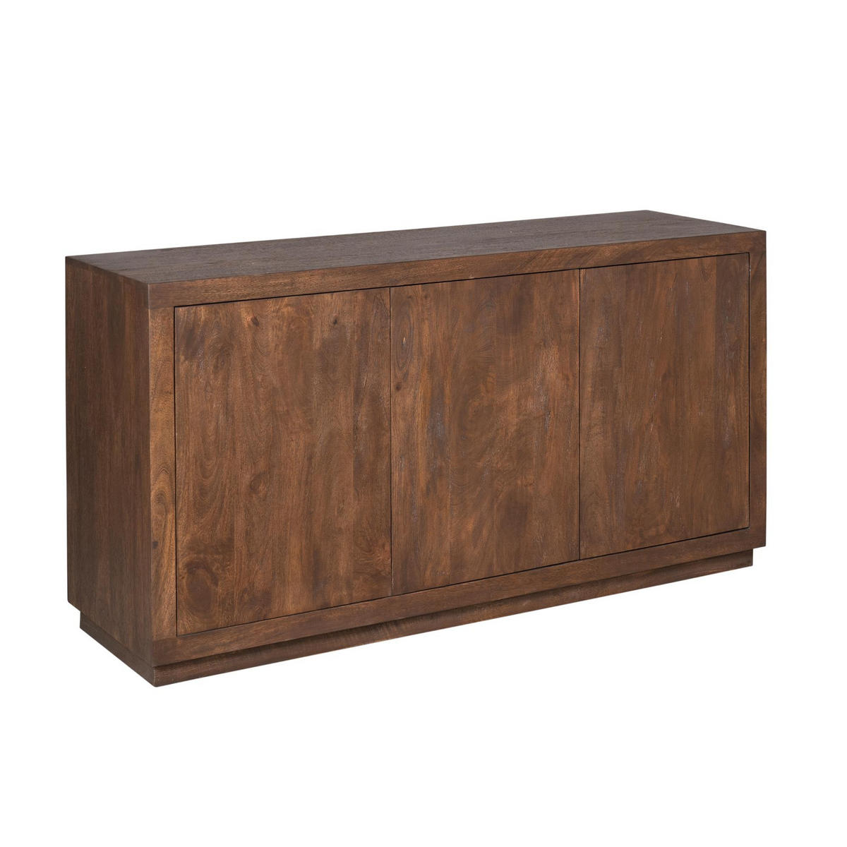 SIDEBOARD Brussel Braun 45/150/80 cm - Dunkelbraun, Holz (150/80/45cm) - Starfurn