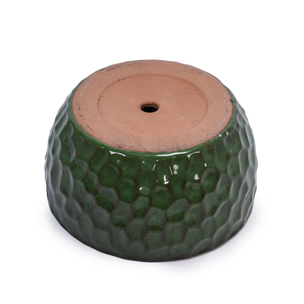 PFLANZTOPF Grün Ø 38/30/25 cm, 3er Set, Keramik, glasiert - Salbeigrün, Keramik (19cm) - PANGIVO